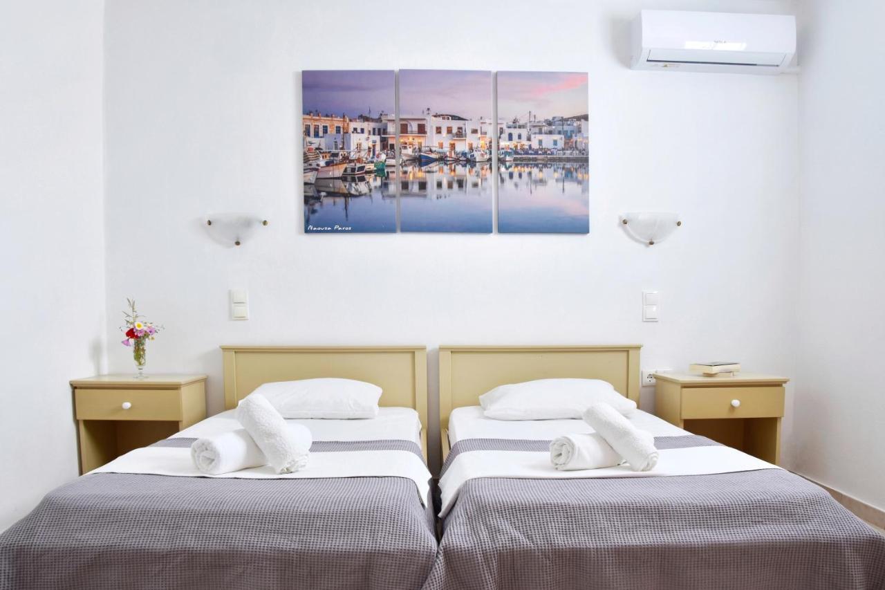 Captain Apartments Paros Náousa Rom bilde