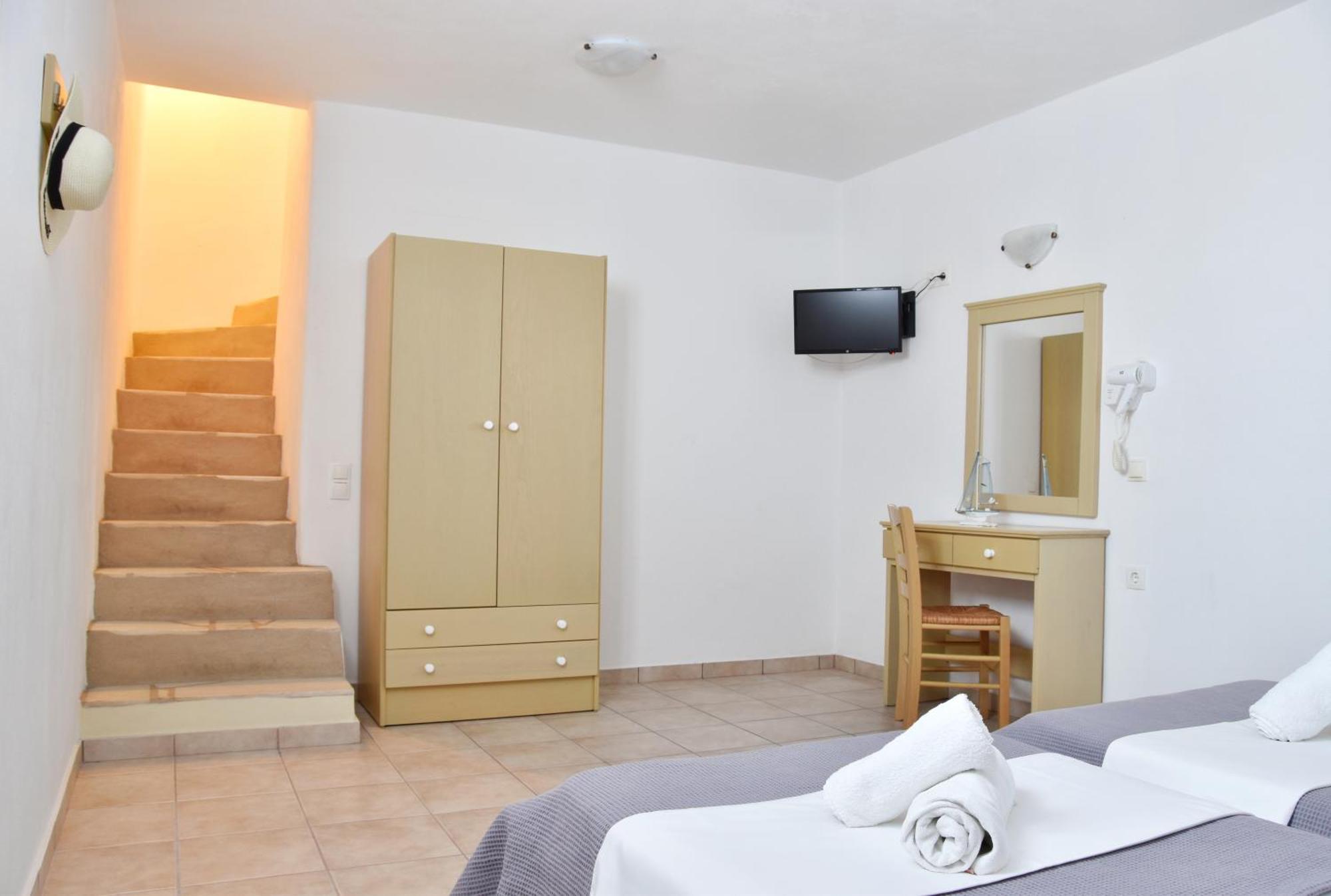 Captain Apartments Paros Náousa Rom bilde
