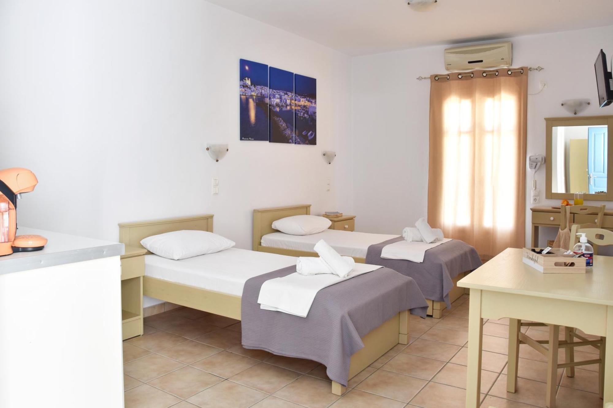 Captain Apartments Paros Náousa Rom bilde