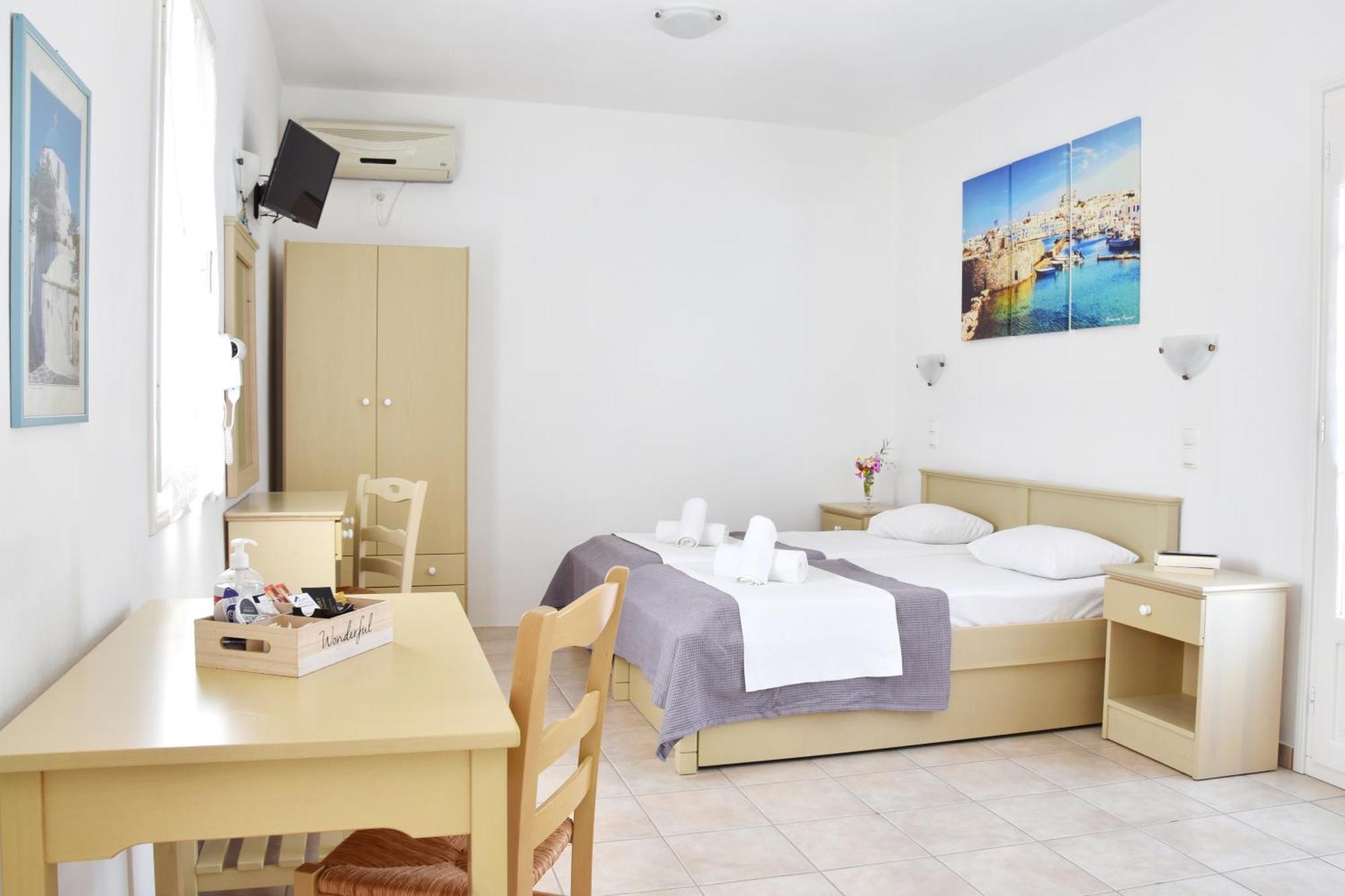 Captain Apartments Paros Náousa Rom bilde